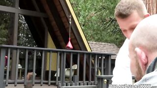 Sexy Brandon Wilde had gaped his ass after getting the thick cock of hunky Shay Micha