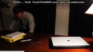 Harley Dean fucking in the desk