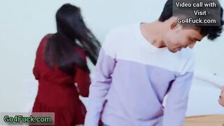 Indian Girlfriend With Boyfriend Sex Teaching Girlfriend's Friend