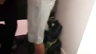 Amateur Twinks' Wank Session in a Fitting Room Caught on Cam