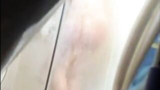 Stepmom's big tits, big ass and hairy twat