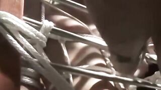 Master Franco Dex continues to play with his subs nipples flicking and twisting it