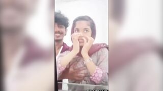 Sexy Indian Girl Shows Boobs