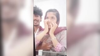 Sexy Indian Girl Shows Boobs
