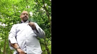 Forest Masturbation: Daddy's Outdoor Adventure