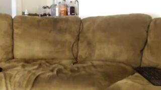 Ebony Plays With Dildo On Webcam
