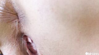 Mature Solo LuLu Striptease And Busty Playtime - OLDNANNY