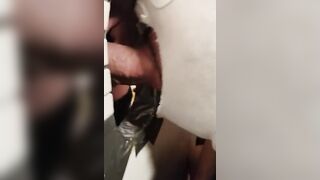 Glory Hole Amateur Takes on a Big Cock