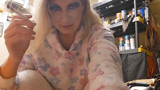 Smoking Babe Jerks You Off
