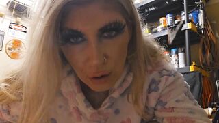 Smoking Babe Jerks You Off