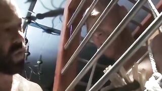 Sexy handsome Chet Walker cries for mercy as his nipples are sore from nipple play