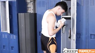 My stepsons best friend Christian Ace knows about our secret taboo sex