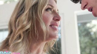Big tits stepmom wants my  creamy Vitamin D