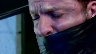 Big stud Derek Pain takes a serious punishment in his firm balls