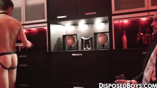 DisposedBoys.com - Sexy Austin pounds his ass on the massive big cock with master Fel