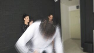 Humiliation - smoking - licking heels
