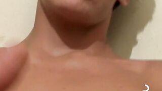 Seductive TwinksÂ Smoking and Sensual Cock Stroking Spectacle
