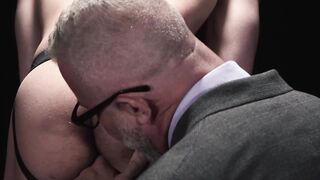 DisposedBoys.com - Sexy Aidan Fox sucks big cock while getting ass rimmed by muscular