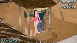 Indian NRi Savita Bhabhi Ki Open Mai Chudai Kari Boyfriend Ne