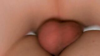 Sweet Carmen Delano barebacked by nerdy twink