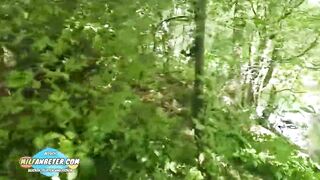 Zeigte den Passanten Brueste und gab ihm Head