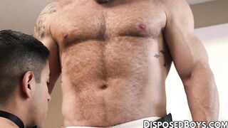 DisposedBoys.com - Horny Cole Blue took a deep double penetration by dominant studs A