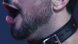 Submissive jock Mason Lear eats a smooth ass after getting fucked