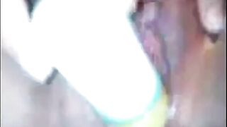 Japanese Girl's Solo Cellphone Fun