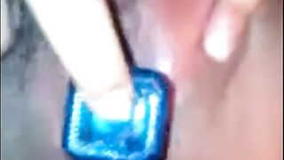 Japanese Girl's Solo Cellphone Fun