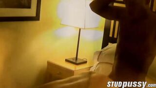 Handsome teen Jaden experiences his first trans fuck