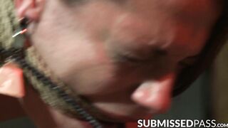 NT sub dominated over and spanked with no mercy