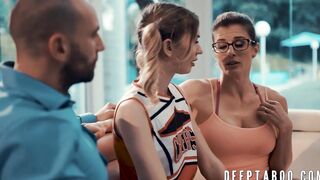 Daughter Mackenzie Moss in forbidden banging stepparents