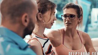 Daughter Mackenzie Moss in forbidden banging stepparents