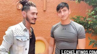 Latino jock who used to be straight becomes gay and beats a stranger bareback