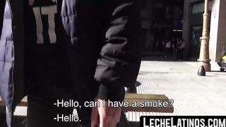 In exchange for cash a gay Latino man prostitutes himself
