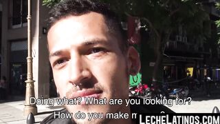 In exchange for cash a gay Latino man prostitutes himself
