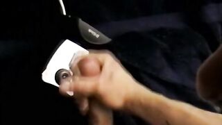 Young athletic amateur Gage Winchester strokes cock and cums