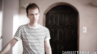 DarkestTaboo.com - Syren DeMer takes on her stepson and his friend in a wild encounte