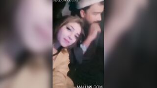 Indian Mallu Lover Romance and Boobs Sucking In Car