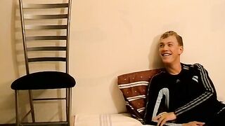 Erotic smoke swapping and ass rimming by buff and horny buddies Roma and Gus