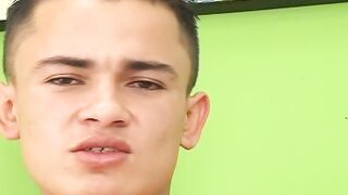 Saul is a cute latino twink with a skinny and smooth body