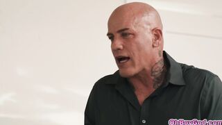 Lauren Philips fucks husband and their stepson