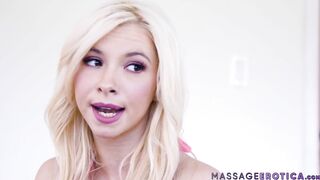 MassageErotica.com - Kenzie Reeves' massage session turns into a hot cock ride