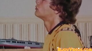 Curly hottie Kip Noll chokes his massive dick through savage cock stroking