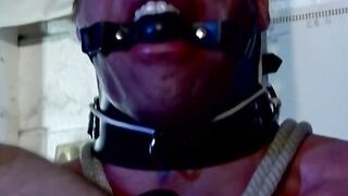 Handsome Derek Pain loves the pleasure from being cock rubbed by his tormentor