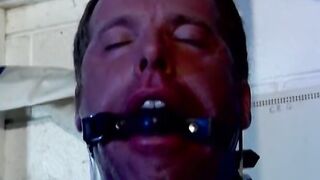 Handsome Derek Pain loves the pleasure from being cock rubbed by his tormentor