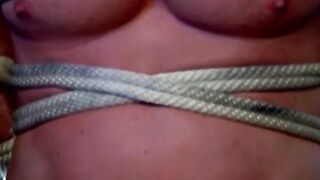 Handsome Derek Pain loves the pleasure from being cock rubbed by his tormentor