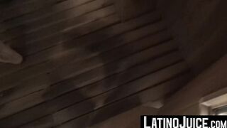 LatinoJuice.com - The wet ass of hot tatted dude Andreas became a slave to my deep po