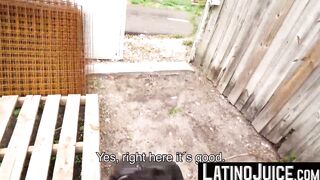 LatinoJuice.com - Straight guy Ariano maintains eye contact with me while he blows my