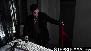 StepsonXXX.com - Big hairy dude Alex Tikas gifted me his gargantuan dick for Christma